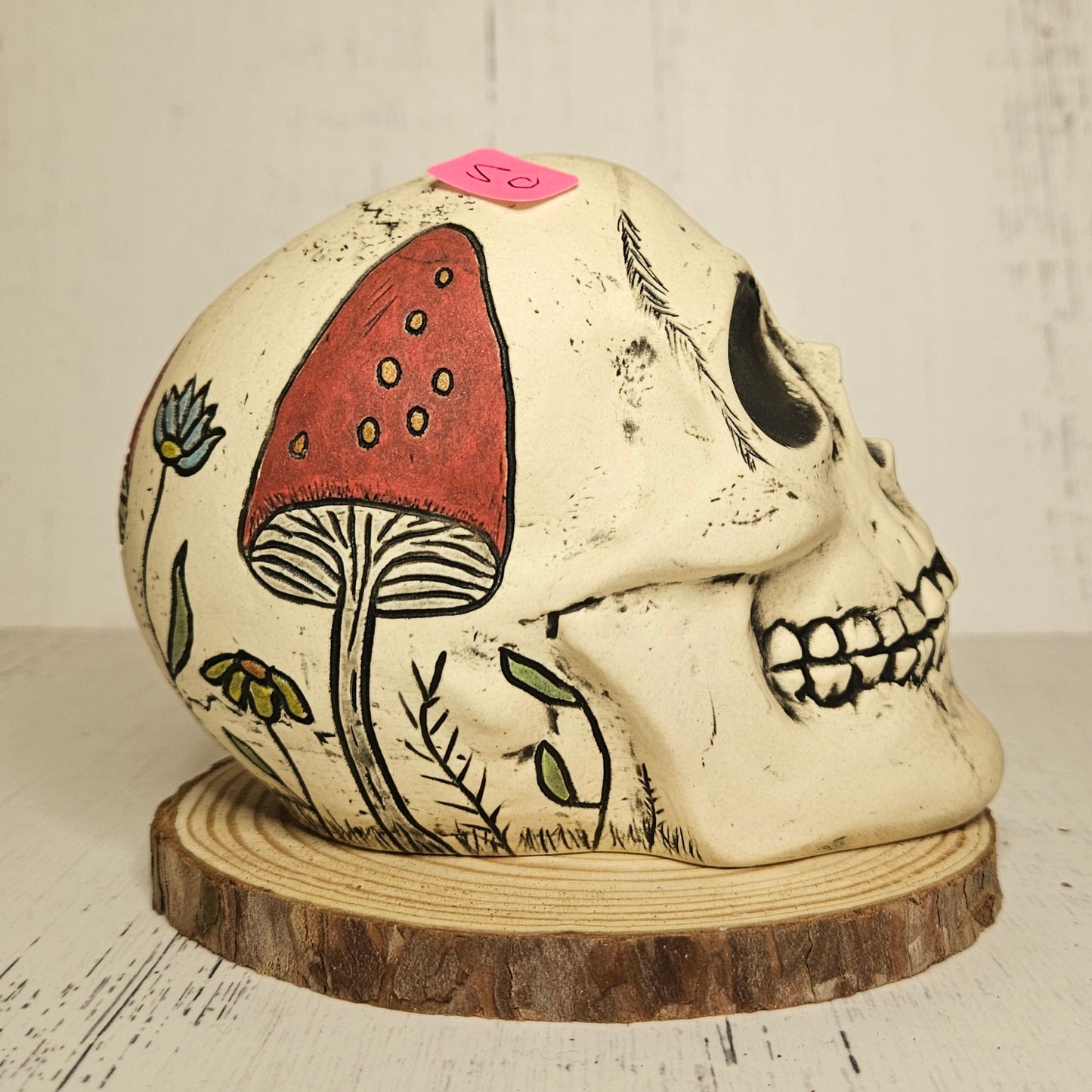 50. Carved Skull
