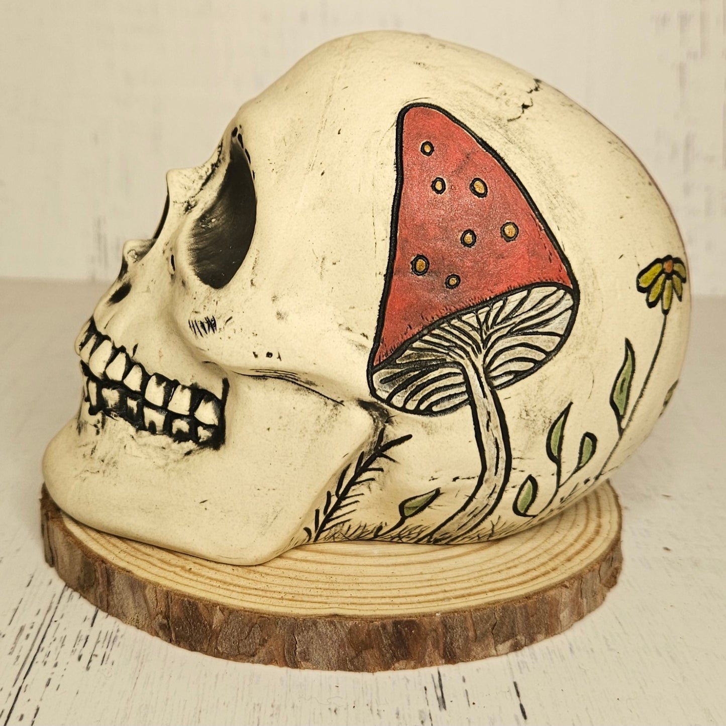 50. Carved Skull