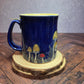 23. Raining on Mushrooms, Carved Mug 14oz