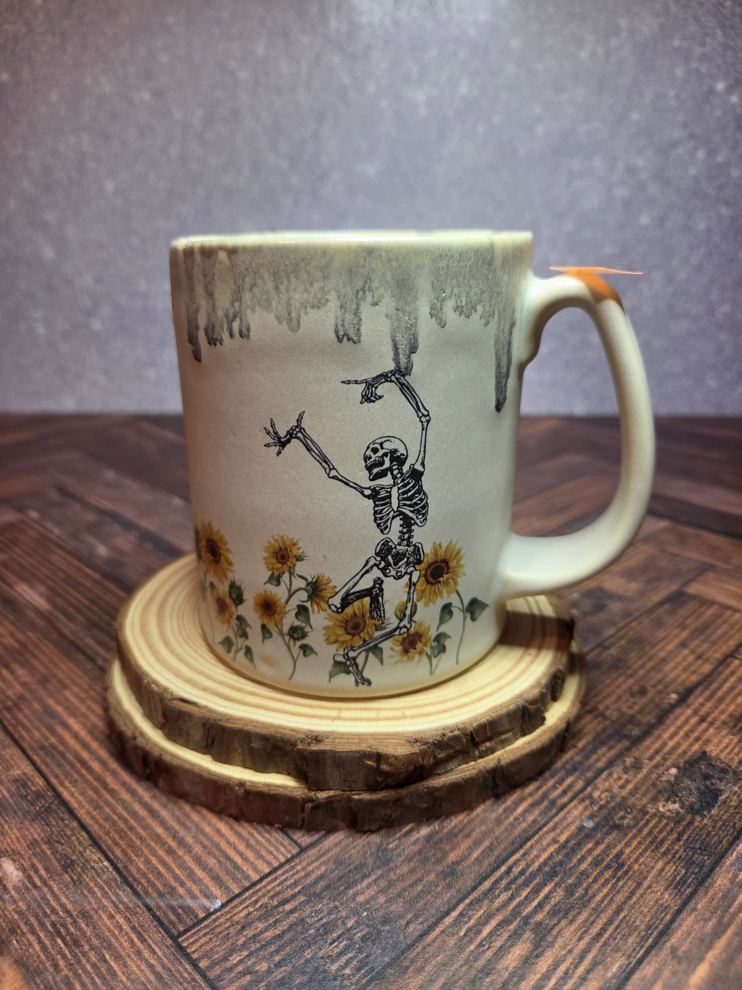 9. Skeleton Sunflowers 15oz