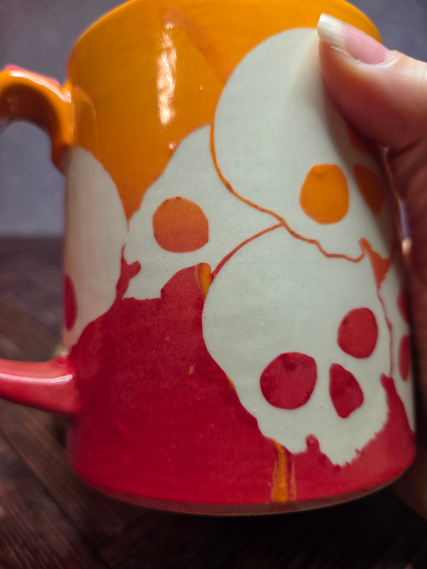 26. Skull Ombre 16oz